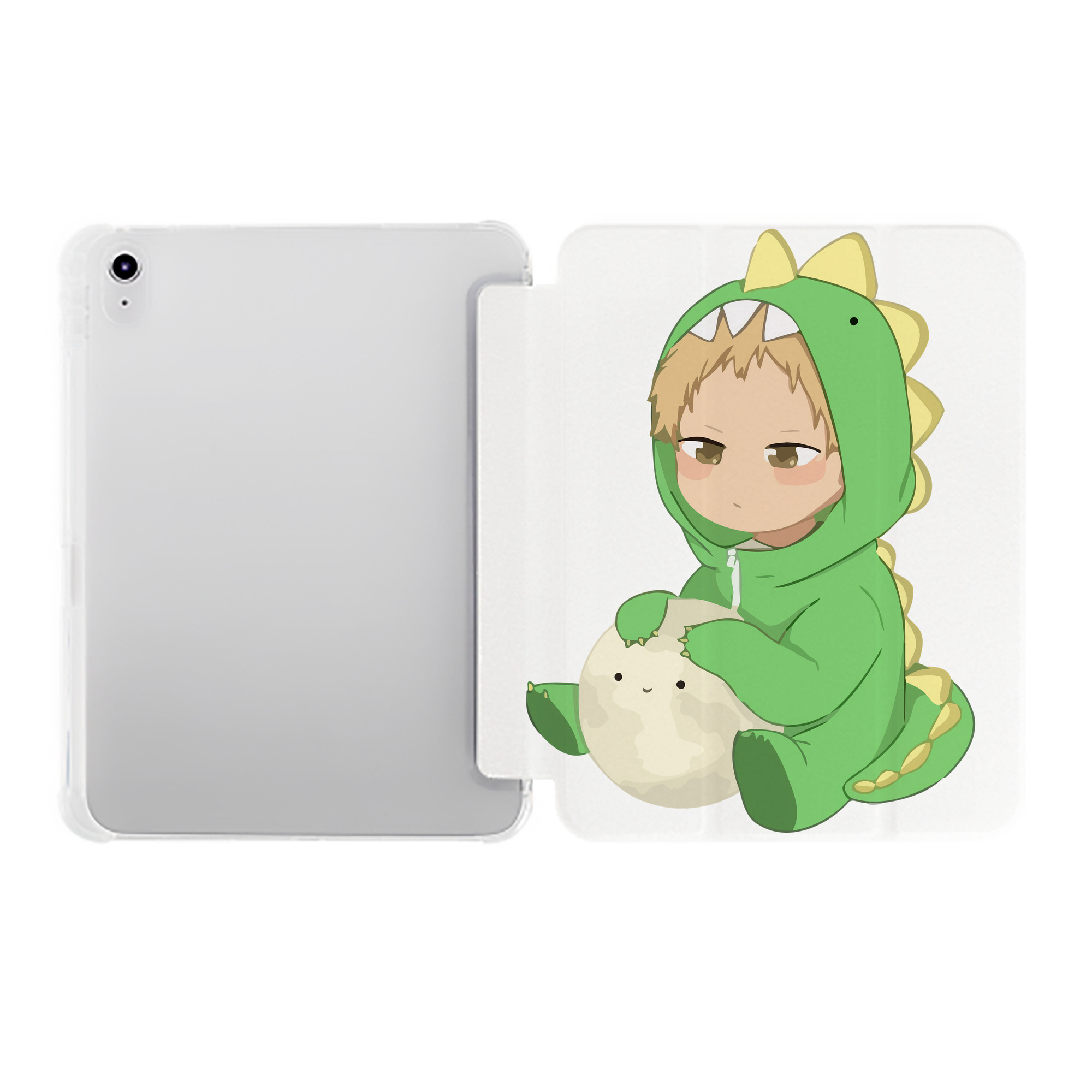 （画像用） ハイキュー!! Haikyu!! IPad ケース ペン収納付き 三つ折りスタンド PUレザー×シリコン 対応機種9.5/10.5/10.9インチ
